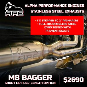 A.P.E Full Length Bagger Exhaust