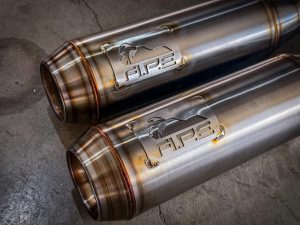 A.P.E Narrow Tyre Softail Exhaust
